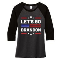 Let's Go Brandon Lets Go Brandon Women's Tri-Blend 3/4-Sleeve Raglan Shirt