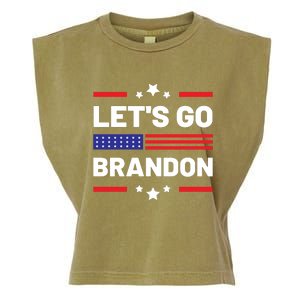 Let's Go Brandon Lets Go Brandon Garment-Dyed Women's Muscle Tee