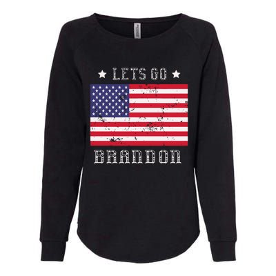 LetS Go Brandon Womens California Wash Sweatshirt