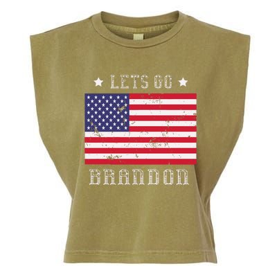 LetS Go Brandon Garment-Dyed Women's Muscle Tee