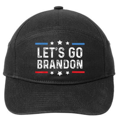 Lets Go Brandon Shirt Let's Go Brandon Funny 7-Panel Snapback Hat