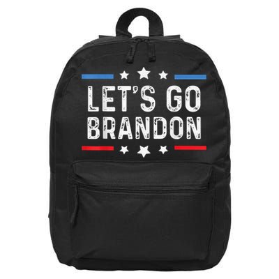 Lets Go Brandon Shirt Let's Go Brandon Funny 16 in Basic Backpack