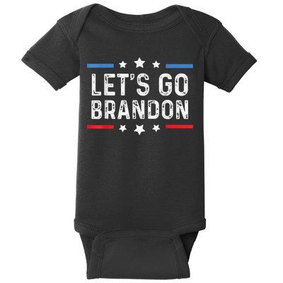 Lets Go Brandon Shirt Let's Go Brandon Funny Baby Bodysuit