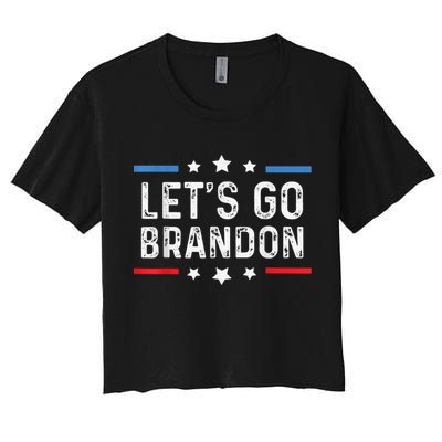 Lets Go Brandon Shirt Let's Go Brandon Funny Crop Top