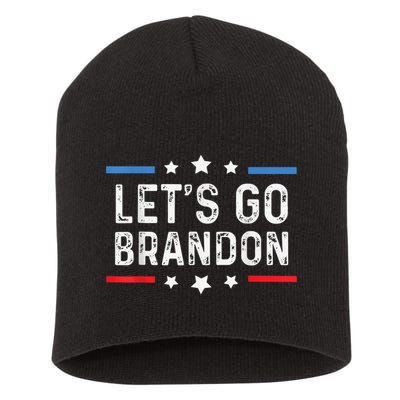 Lets Go Brandon Shirt Let's Go Brandon Funny Short Acrylic Beanie