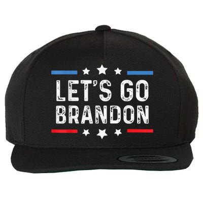 Lets Go Brandon Shirt Let's Go Brandon Funny Wool Snapback Cap