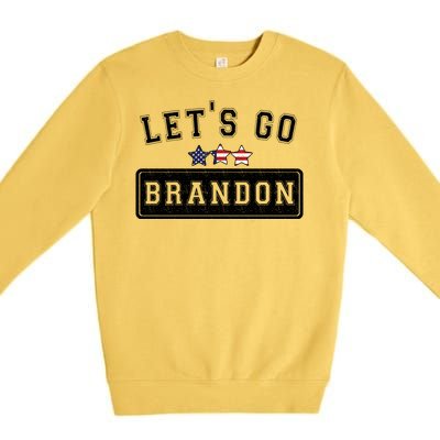 Let's Go Brandon, Joe Biden Chant, Impeach Biden Premium Crewneck Sweatshirt