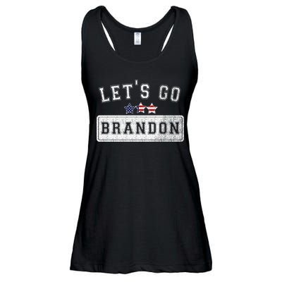 Let's Go Brandon, Joe Biden Chant, Impeach Biden Ladies Essential Flowy Tank