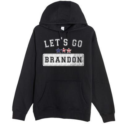 Let's Go Brandon, Joe Biden Chant, Impeach Biden Premium Pullover Hoodie