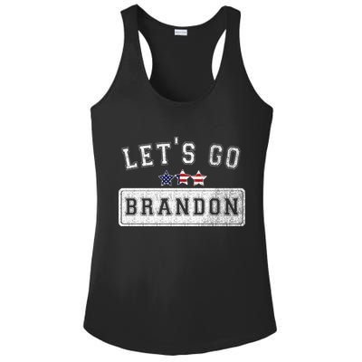 Let's Go Brandon, Joe Biden Chant, Impeach Biden Ladies PosiCharge Competitor Racerback Tank