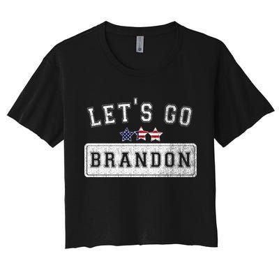 Let's Go Brandon, Joe Biden Chant, Impeach Biden Crop Top
