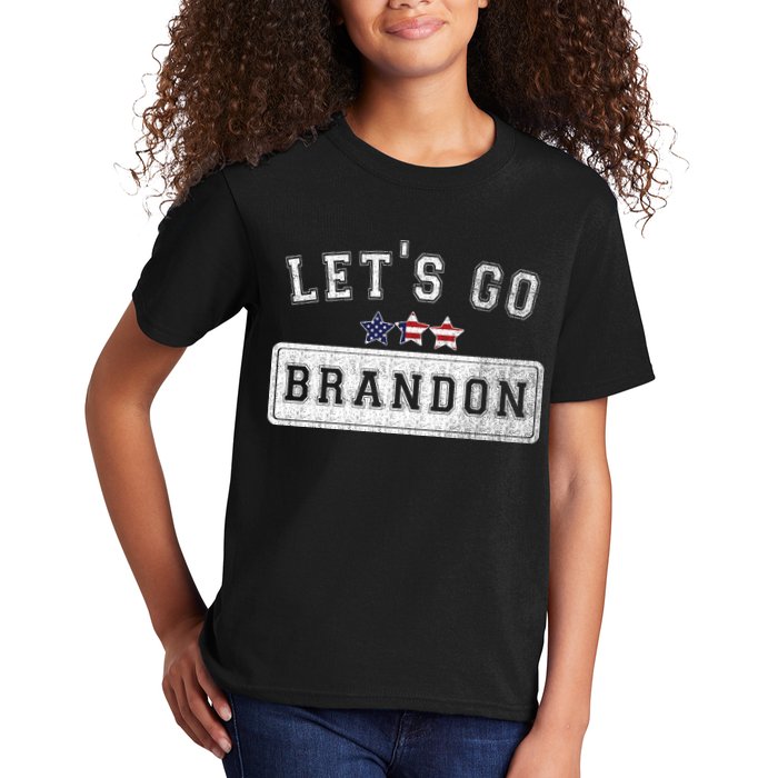 Let's Go Brandon, Joe Biden Chant, Impeach Biden Kids T-Shirt