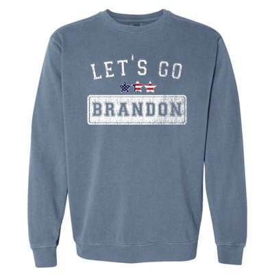 Let's Go Brandon, Joe Biden Chant, Impeach Biden Garment-Dyed Sweatshirt