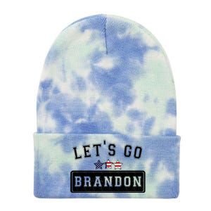 Let's Go Brandon, Joe Biden Chant, Impeach Biden Tie Dye 12in Knit Beanie