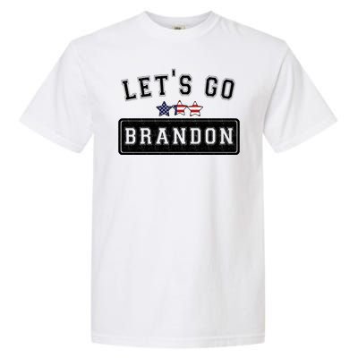 Let's Go Brandon, Joe Biden Chant, Impeach Biden Garment-Dyed Heavyweight T-Shirt