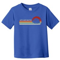 Let's Get Basted Thanksgiving Vintage Retro Turkey Leg Day Gift Toddler T-Shirt