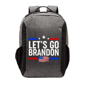 Let's Go Brandon Distress USA Flag FJB Chant Vector Backpack