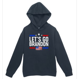 Let's Go Brandon Distress USA Flag FJB Chant Urban Pullover Hoodie