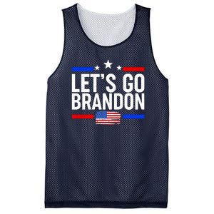 Let's Go Brandon Distress USA Flag FJB Chant Mesh Reversible Basketball Jersey Tank