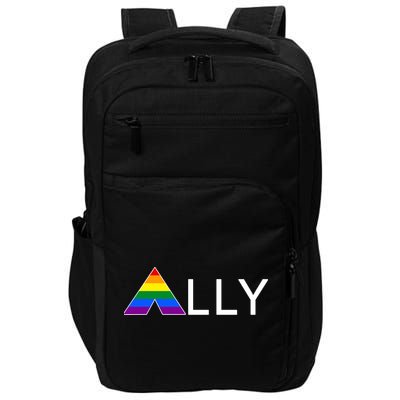 LGBT Ally Flag March Rally Pride Parade LGBT Equality Impact Tech Backpack