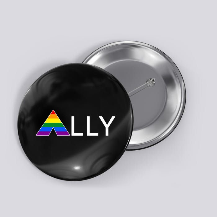 LGBT Ally Flag March Rally Pride Parade LGBT Equality Button