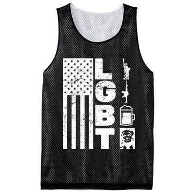 LGBT Flag Liberty Guns Beer Donald Trump  Mesh Reversible Basketball Jersey Tank
