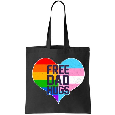 LGBT Free Dad Hugs Heart Bag