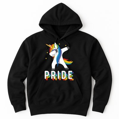 LGBT Gay Pride Dabbing Unicorn Hoodie