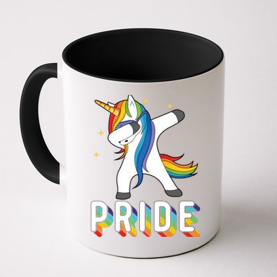 LGBT Gay Pride Dabbing Unicorn Mug