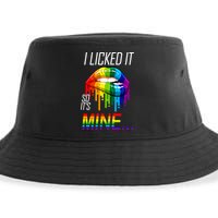 LGBT I Licked It So It's Mine Gay Pride Lips Sustainable Bucket Hat