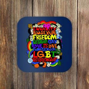 LGBT Illustration Coaster