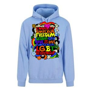 LGBT Illustration Unisex Surf Hoodie