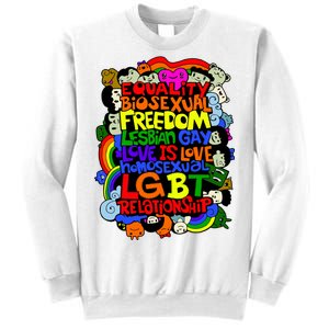 LGBT Illustration Sweatshirt