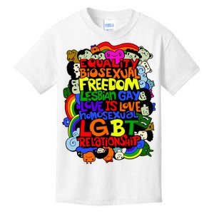 LGBT Illustration Kids T-Shirt