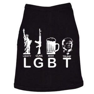 LGBT Liberty Guns Beer Pro Donald Trump Doggie Tank