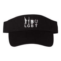 LGBT Liberty Guns Beer Pro Donald Trump Valucap Bio-Washed Visor