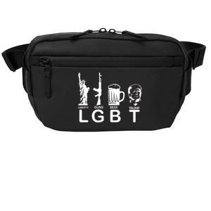 LGBT Liberty Guns Beer Pro Donald Trump Crossbody Pack