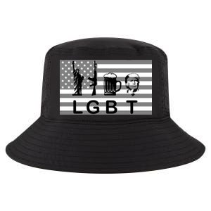 LGBT Liberty Guns Beer Trump Cool Comfort Performance Bucket Hat