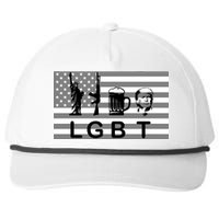 LGBT Liberty Guns Beer Trump Snapback Five-Panel Rope Hat