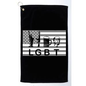 LGBT Liberty Guns Beer Trump Platinum Collection Golf Towel