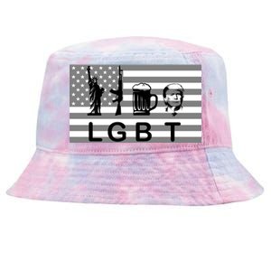 LGBT Liberty Guns Beer Trump Tie-Dyed Bucket Hat