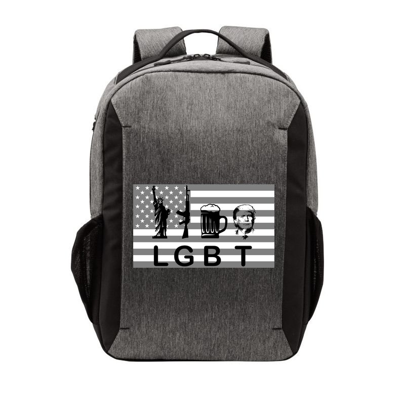 LGBT Liberty Guns Beer Trump Vector Backpack