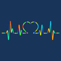 LGBT Love Heart Pulse  Performance Shirt