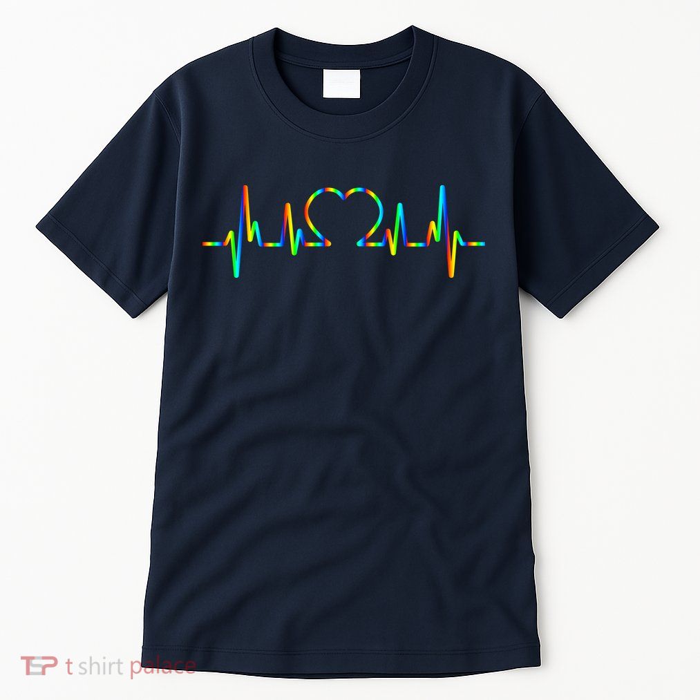 LGBT Love Heart Pulse  Tall T-Shirt