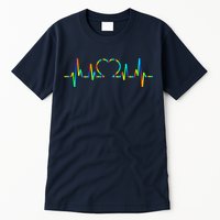 LGBT Love Heart Pulse  Tall T-Shirt