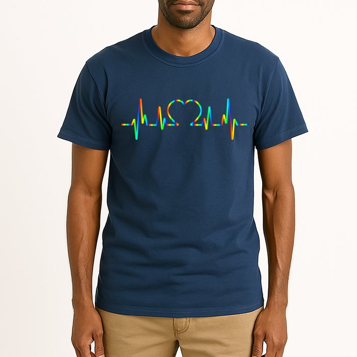LGBT Love Heart Pulse  Tall T-Shirt
