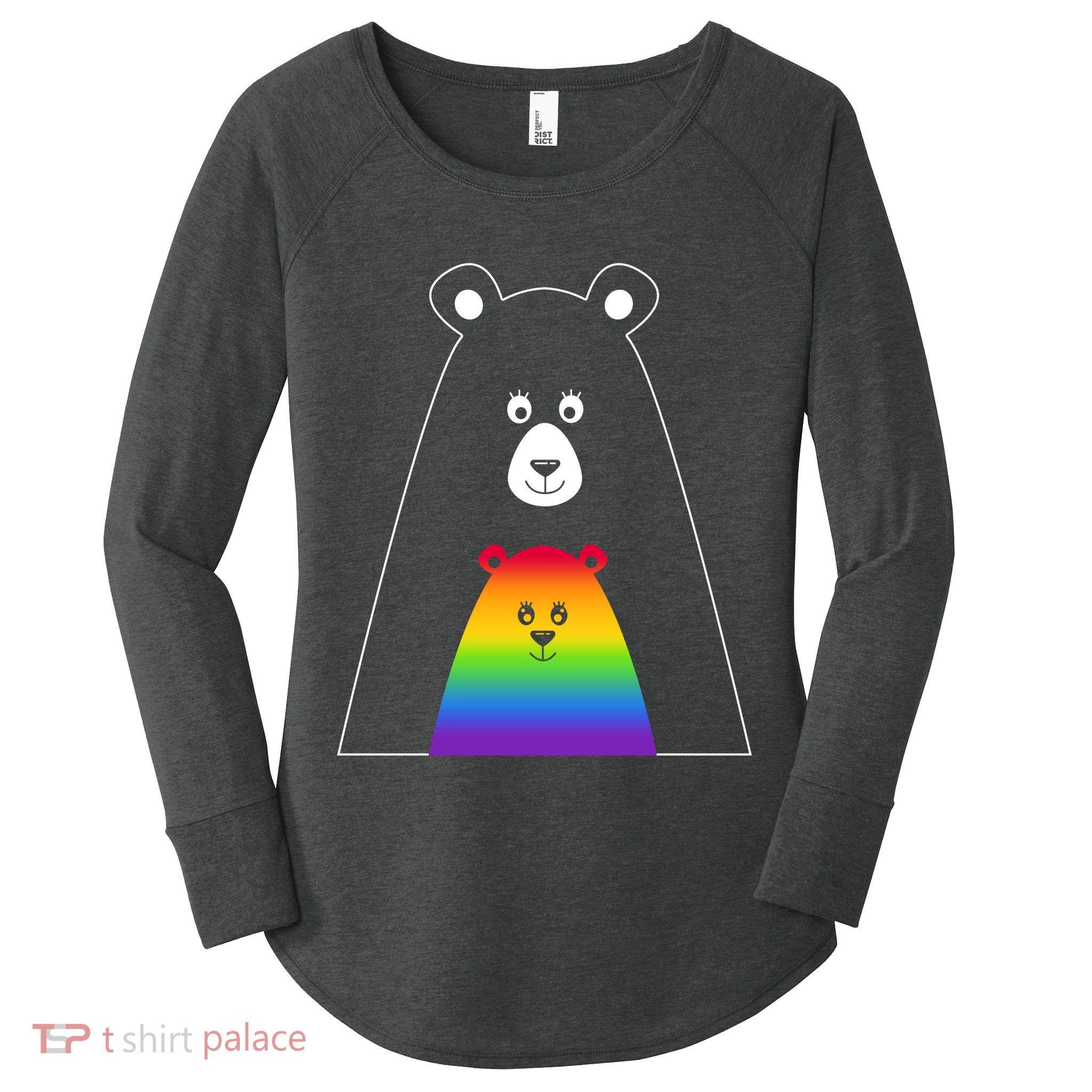 LGBT Mama Bear Women's Perfect Tri Tunic Long Sleeve Shirt