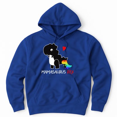 LGBT Mom Saurus Rex Mamasaurus Hoodie