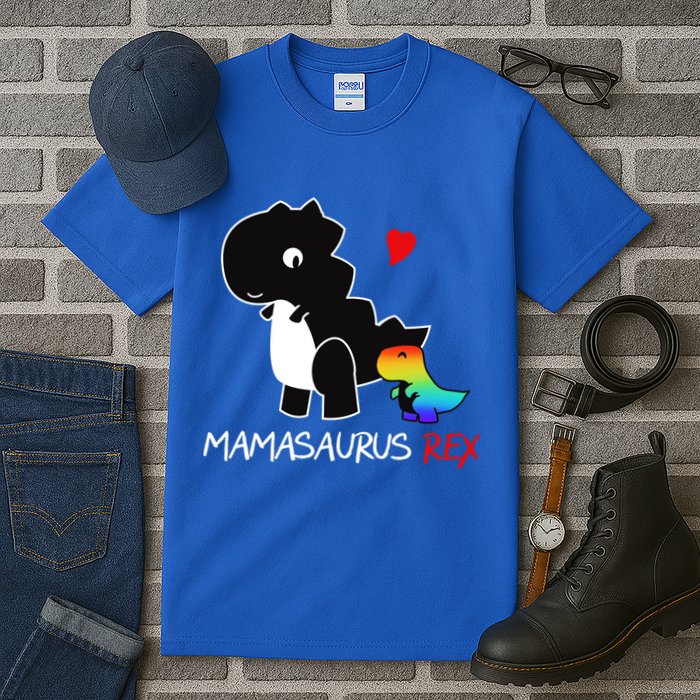 LGBT Mom Saurus Rex Mamasaurus Tall T-Shirt