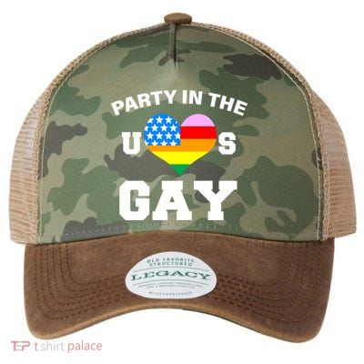 LGBT Party In The US Gay Legacy Tie Dye Trucker Hat